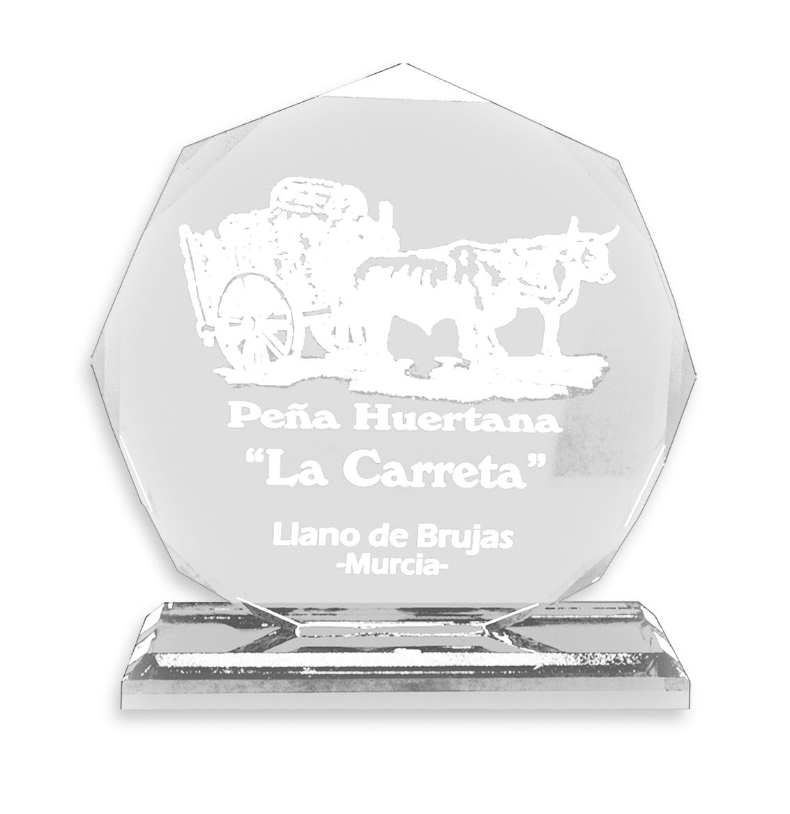 placas conmemorativas placas cristal 23447 