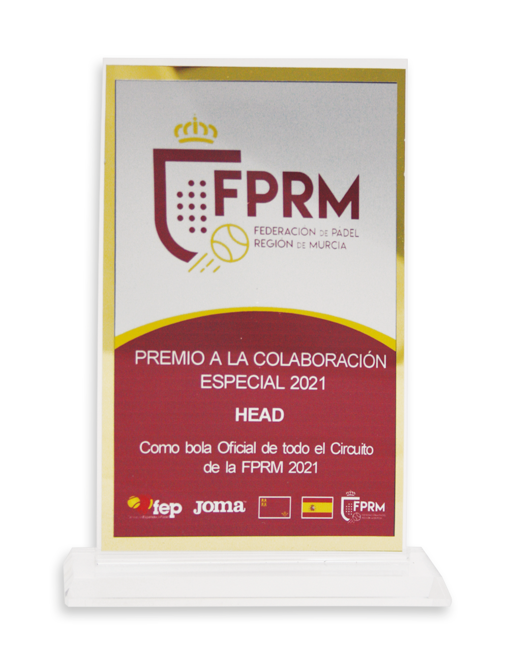 placas conmemorativas placas cristal 23457 