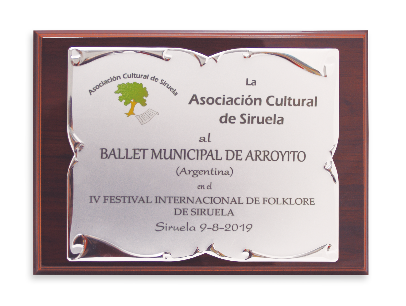 placas conmemorativas placas conmemorativas P-109 Alumino