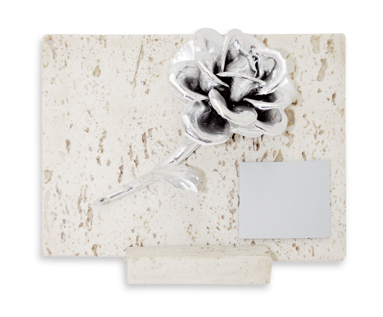 placas conmemorativas aniversarios P-15 Resina-Baño Plata