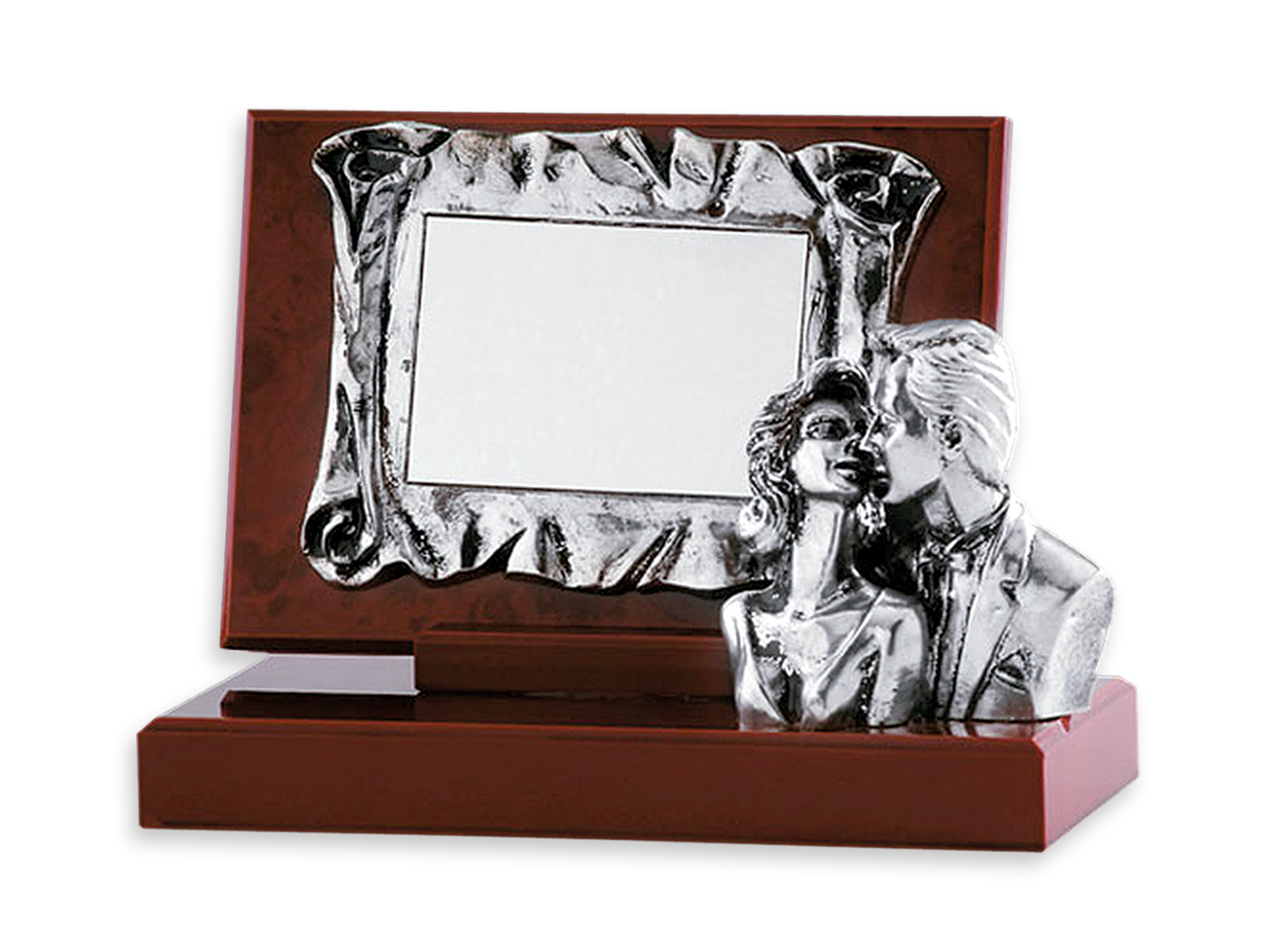 placas conmemorativas aniversarios P-70 Resina-Baño Plata